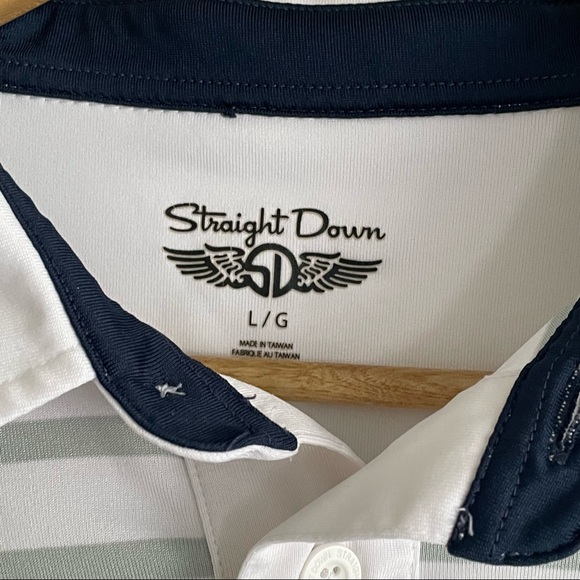 Straight Down Golf Shirt ~ Size L - Picture 5 of 5